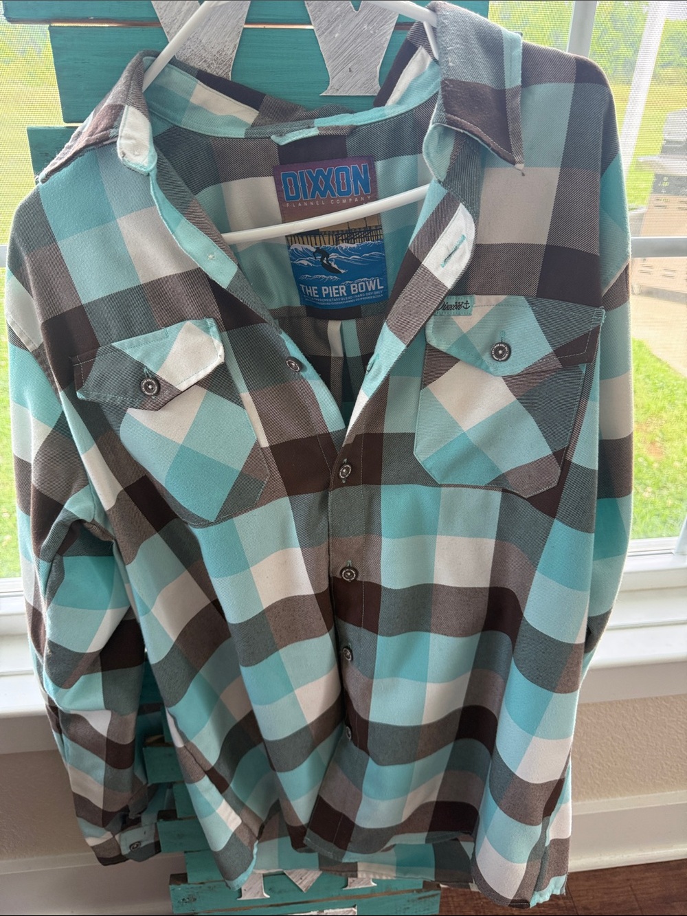 Dixxon long sleeve The Pier Bowl flannel